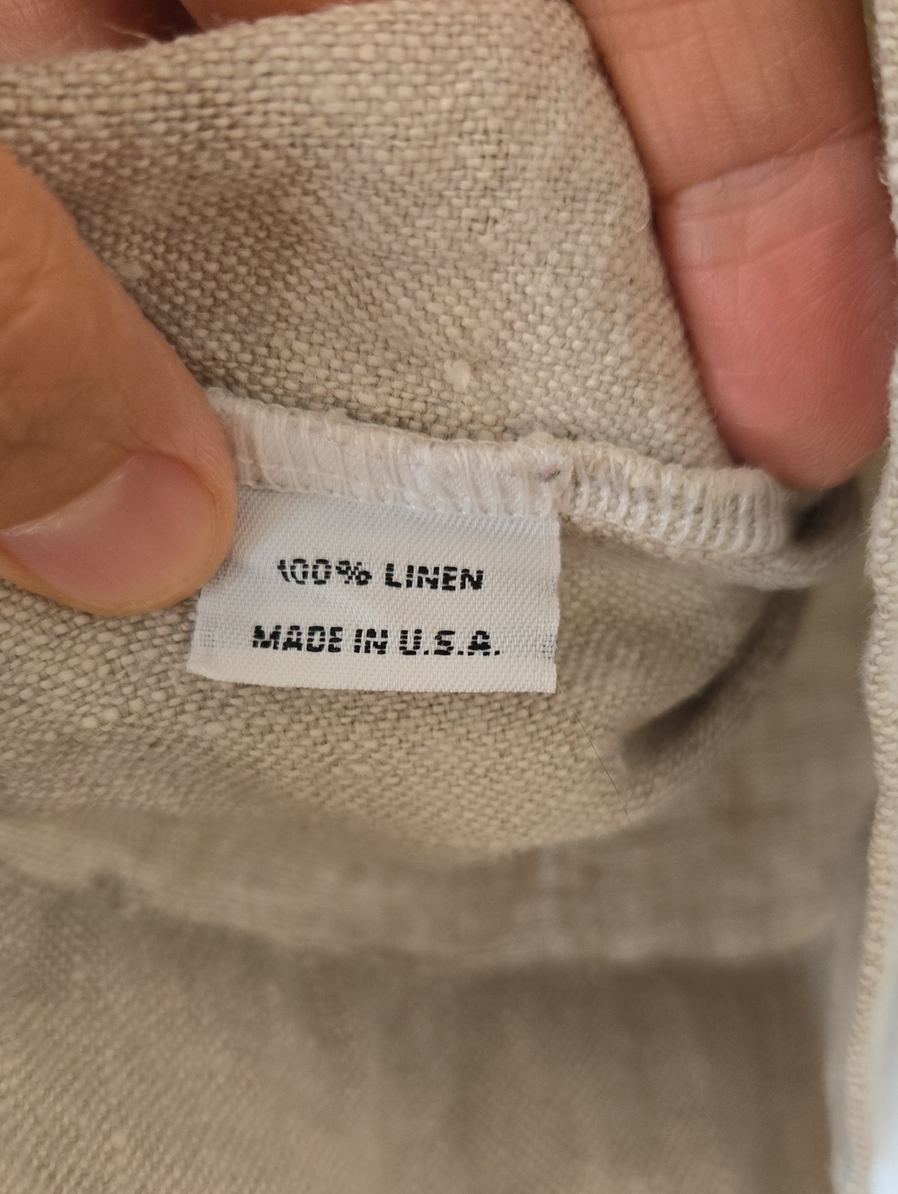 Bryn Walker Oversized Linen Top - Picture 4 of 4